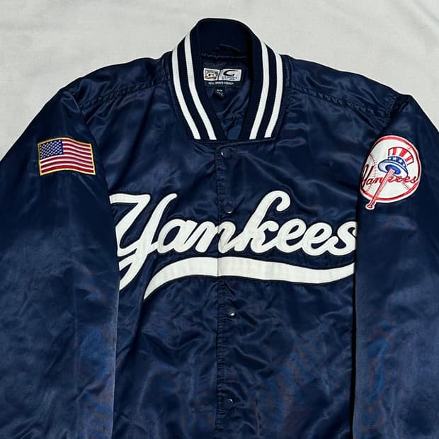 M 마제스틱 뉴욕 양키스 바시티 자켓