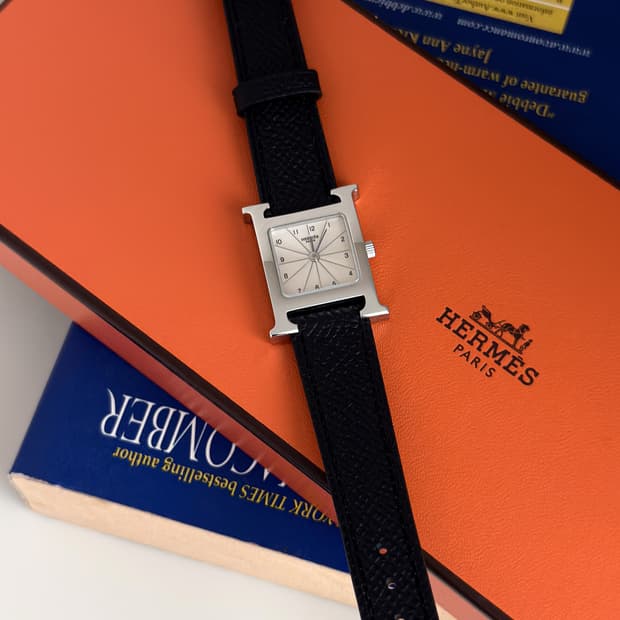 에르메스 H아워 pm 사이즈 시계