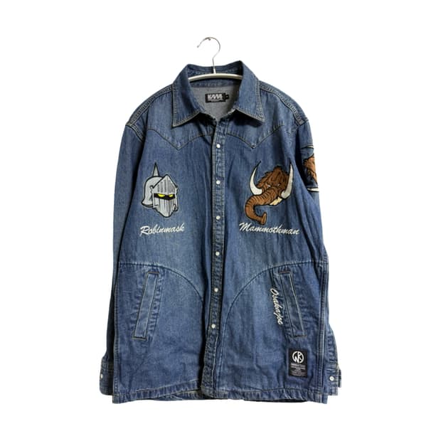 KMA 데님 셔츠 자켓