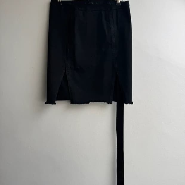 rick owens pencil skirt