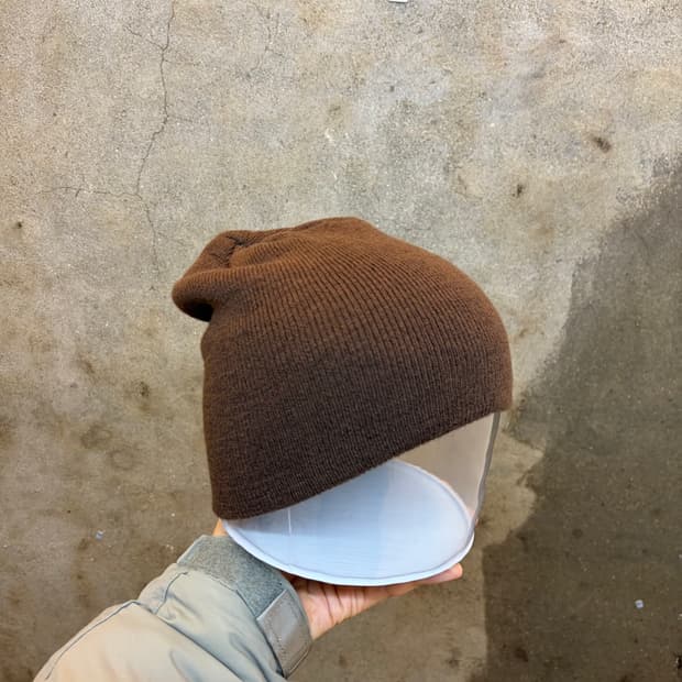 USA 빈티지 무지 니트 비니