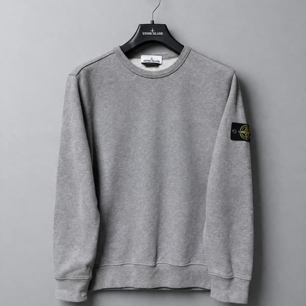 [L] 스톤아일랜드 맨투맨 그레이 급처합니다