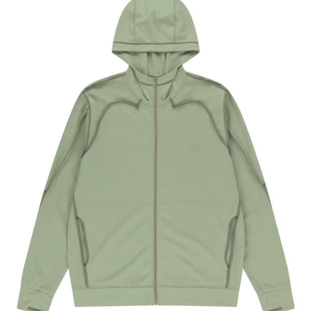 산산기어 매쉬집업 3size light green