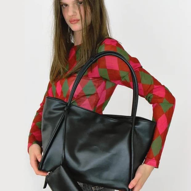 여밈 medium dapper bag (4colors)