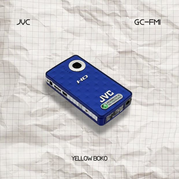 [레트로무드] JVC 켄우드 GC-FM1 캠코더 스틱형 비디오 카메라
