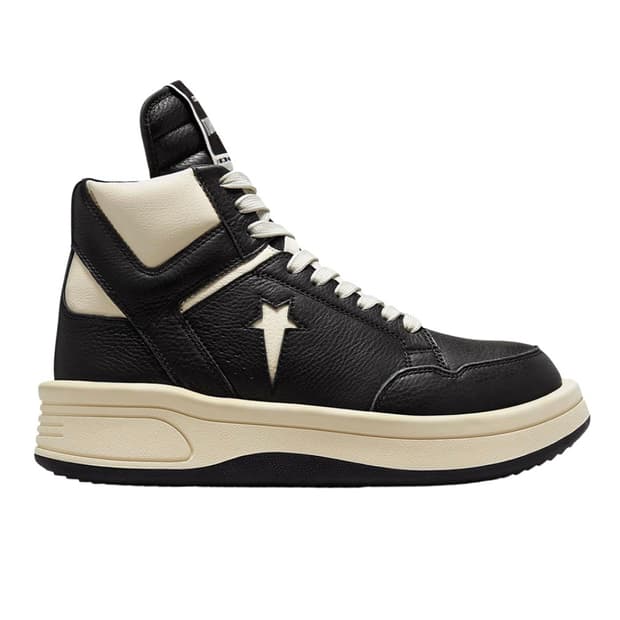 릭오웬스 다크쉐도우 컨버스 터보웨폰 블랙 265