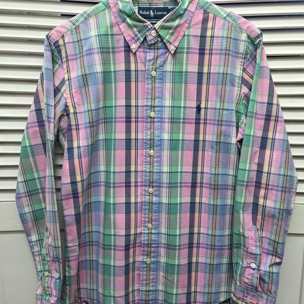 폴로 랄프로렌 체크 셔츠