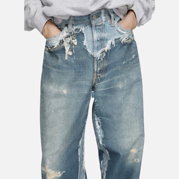 [M]아크네스튜디오 26ss 트롱프뢰유 1981 데님 팬츠