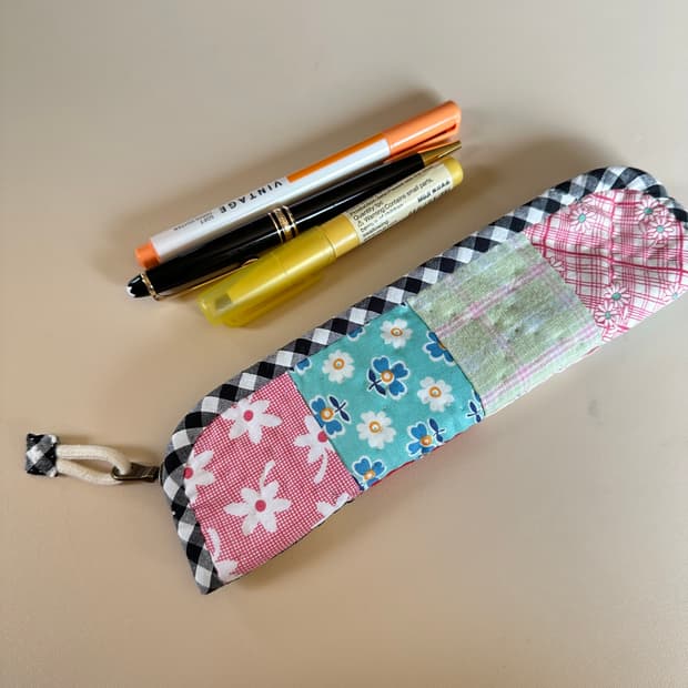 퀼트 필통 / 펜슬 케이스 / 핸드메이드 