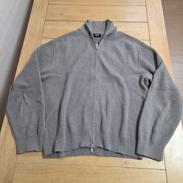 M 무신사 스탠다드 니트 집업 무탠다드 128