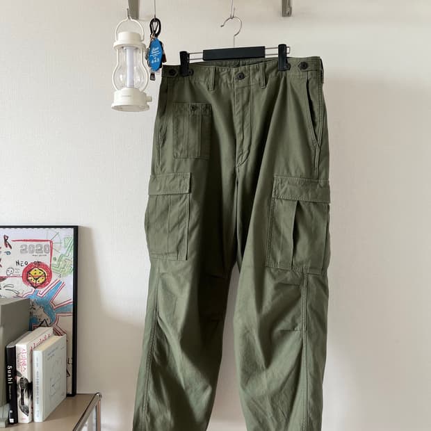 나이젤 카본 아미 카고 팬츠 올리브 그린