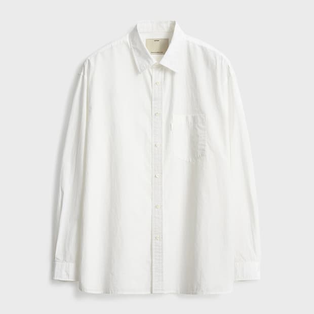 포터리 컴포트 셔츠 화이트 2 사이즈