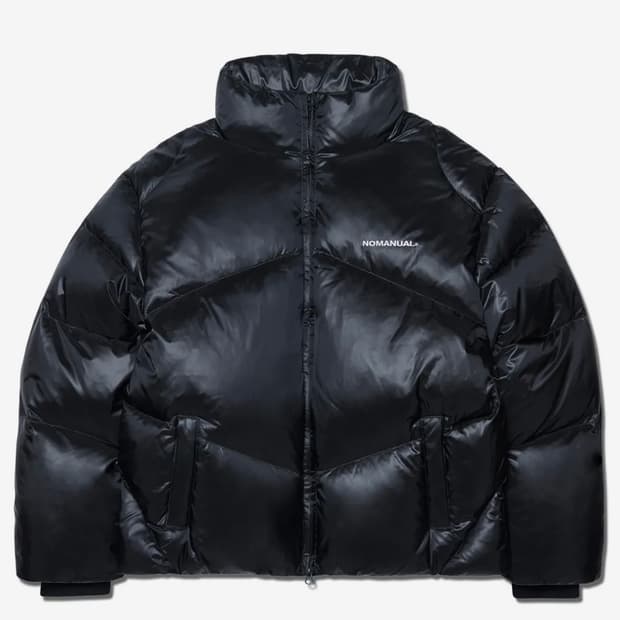 노매뉴얼 SKADI DUCK DOWN - GLOSSY BLACK