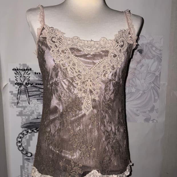 Lace brown sleeve