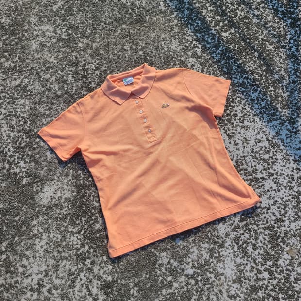 '70'80 Haymaker Lacoste 여성 폴로 카라티