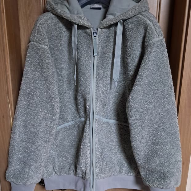 뉴발란스 뽀글이 후드집업 S 새상품 