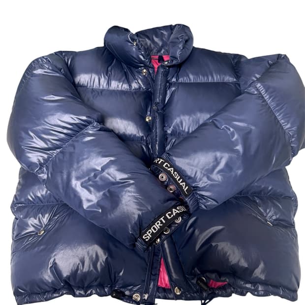 17FW 헤리티지플로스 구스다운 네이비