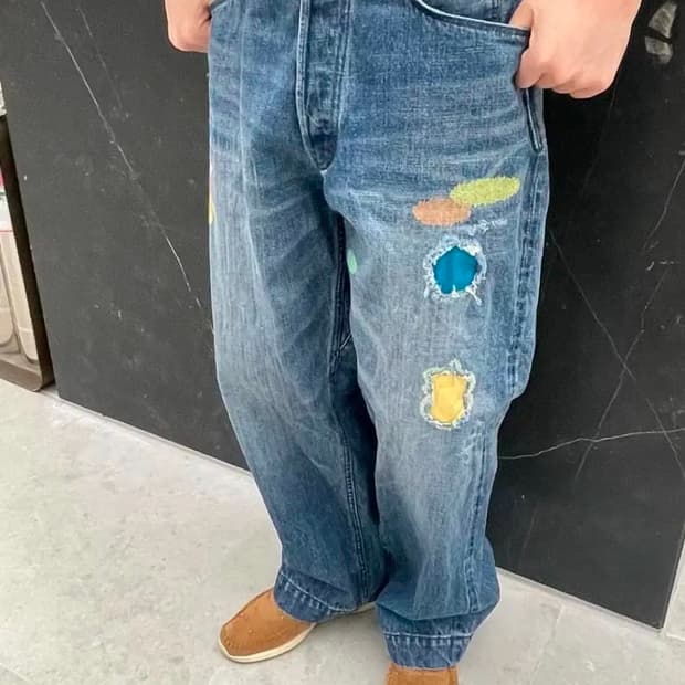 (L)브루나보인 해피 부쉬 데님