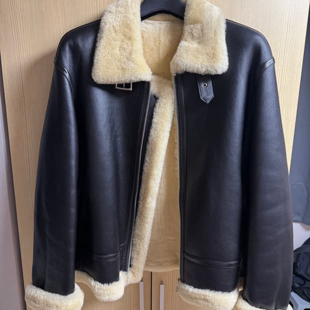 [XL] 도프제이슨 리얼 무스탕 브라운