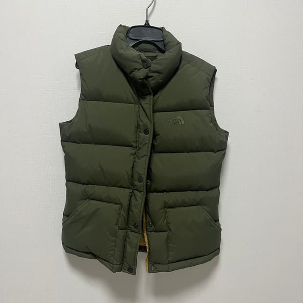 노스페이스 패딩 베스트 카키 / 조끼 