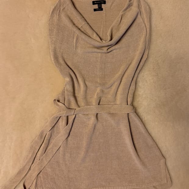 마시모두띠 슬리브리스 니트 xs(새상품)