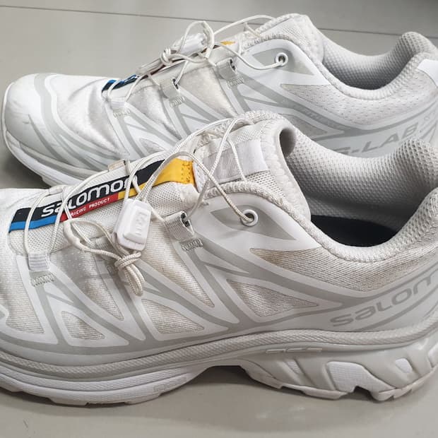 살로몬 S-LAB XT-6 화이트 250