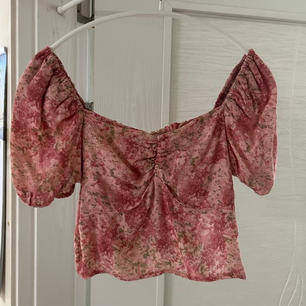 루루서울 블라우스 레드 M