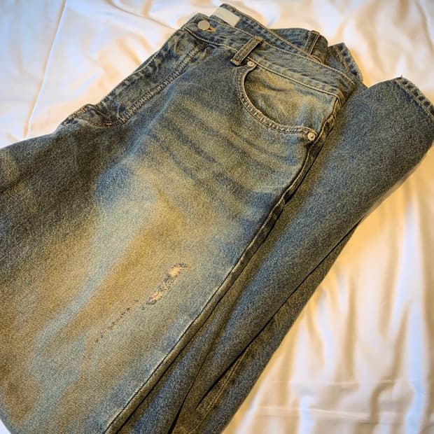 언더마이카 이에크 핸드 브러쉬 와이드 진