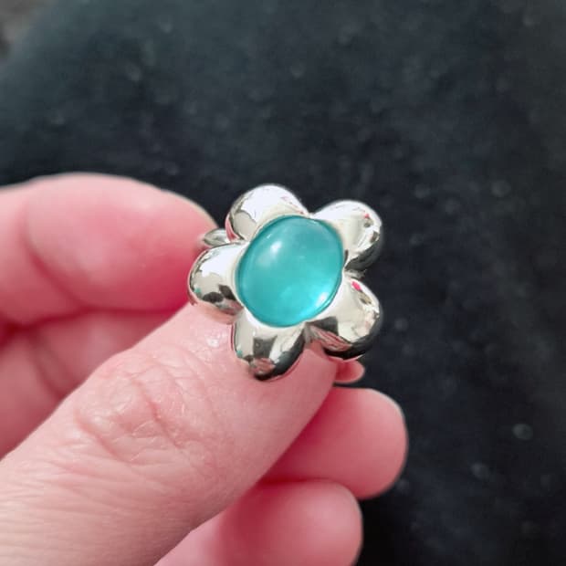 수작스튜디오 플라워 링 반지