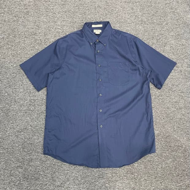 LL.Bean 체크 반팔셔츠 P1108