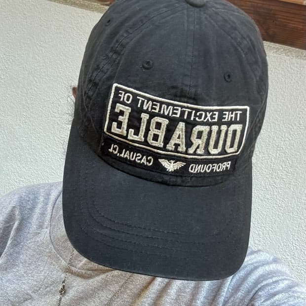 DURABLE 패치 빈티지 볼캡
