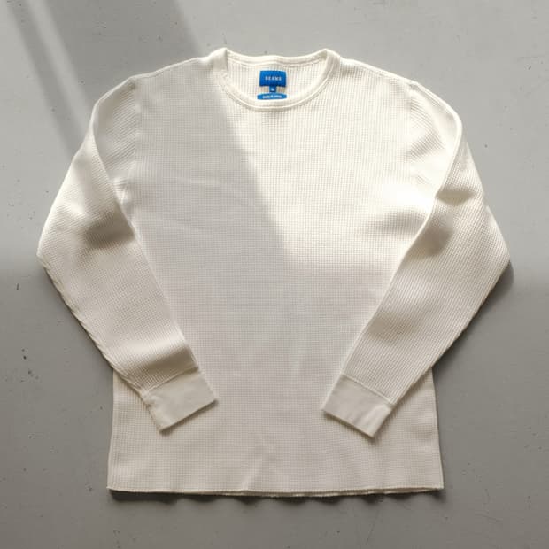 Made In JAPAN Beams Waffle Long Sleeve