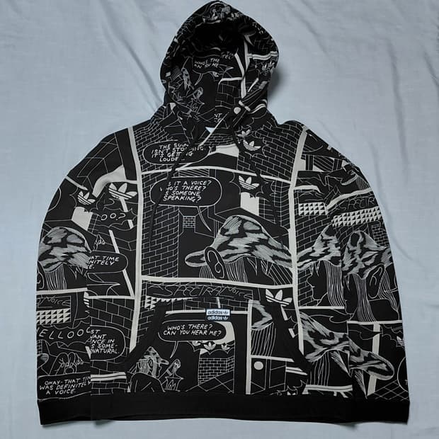 아디다스 AQP GRP 여성 후디 S