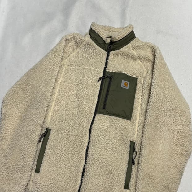 L 칼하트 wip 19fw 아이보리 후리스