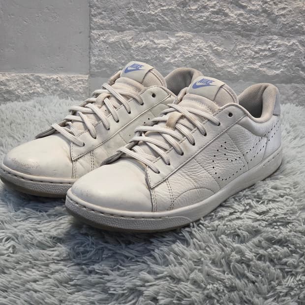 1w-12:나이키 레더 로우 스니커즈 화이트 265cm