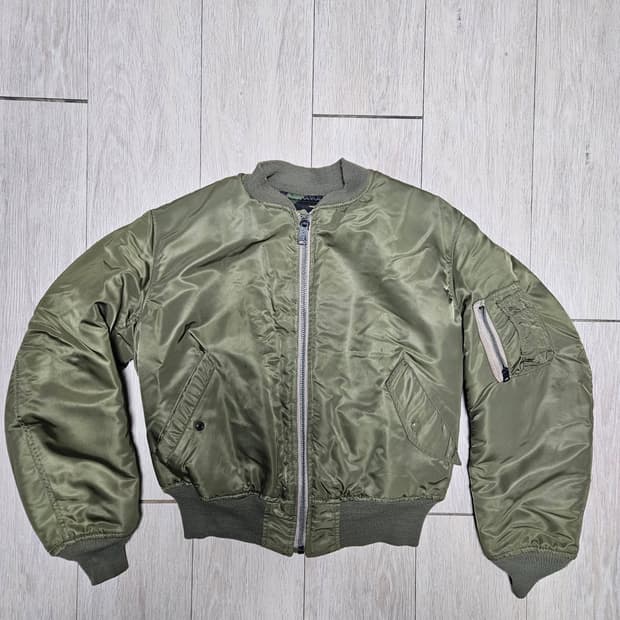 90s hope mfg 리버시블 카모 ma-1