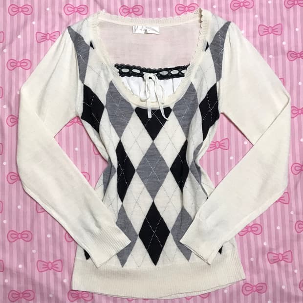 아가힐 레이어드 니트 로걀 히메갸루 공겜