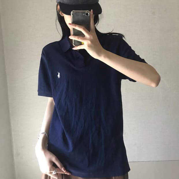 폴로 네이비 반팔pk