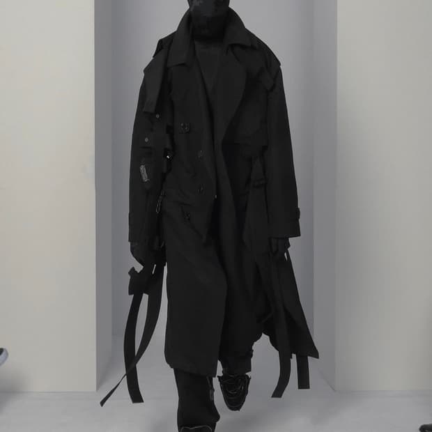 PAF 1.0 Trench coat(gray)