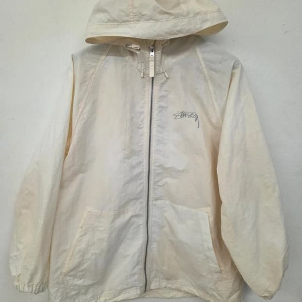 스투시 웨이브 다이 비치 쉘 자켓 XL