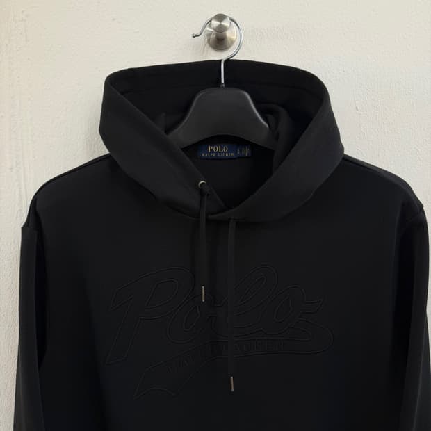 폴로 랄프로렌 자수 로고 후드티 