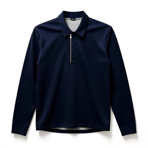 SOLID HOMME 솔리드옴므 반집업 긴팔 셔츠 롱슬리브 100