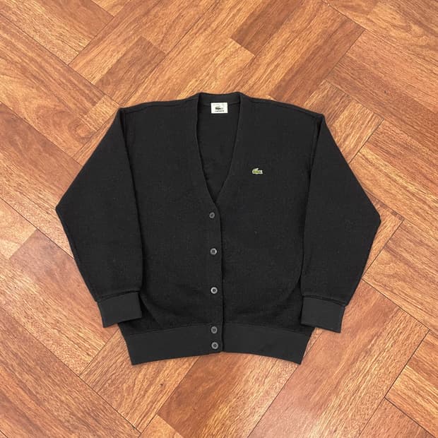 여성 라코스테 서광 가디건