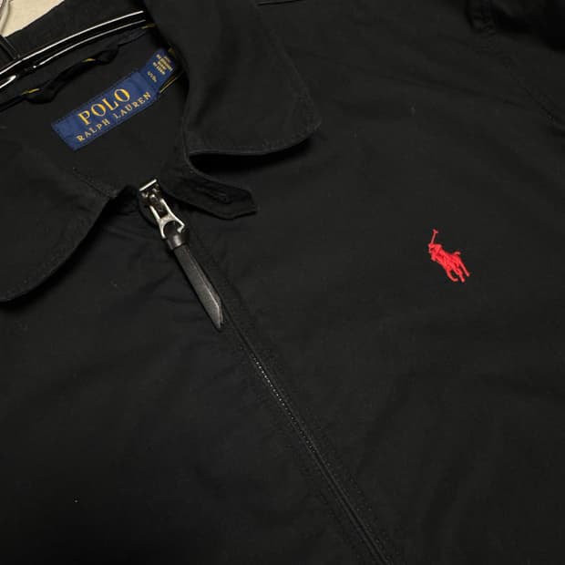 폴로랄프로렌 베이포트 자켓 블랙 s
