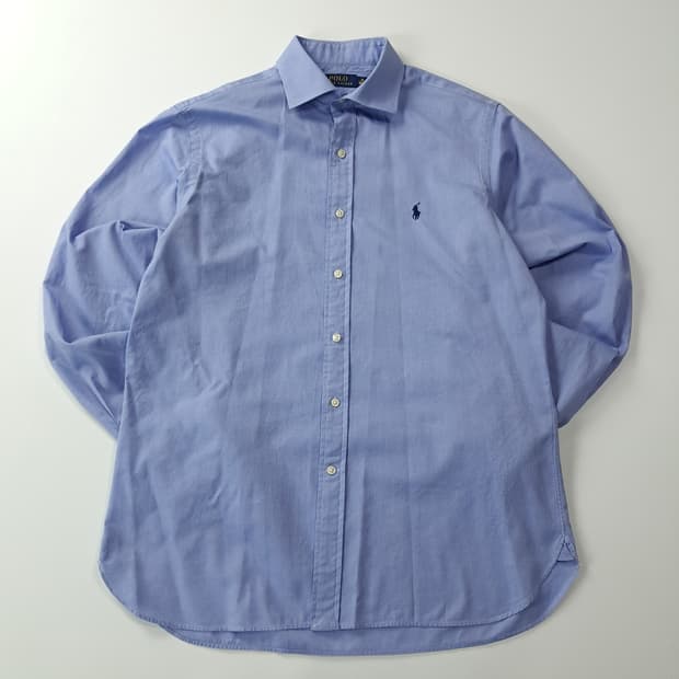 CK408 L 폴로 트윌 스프레드칼라 클래식블루 셔츠 남방