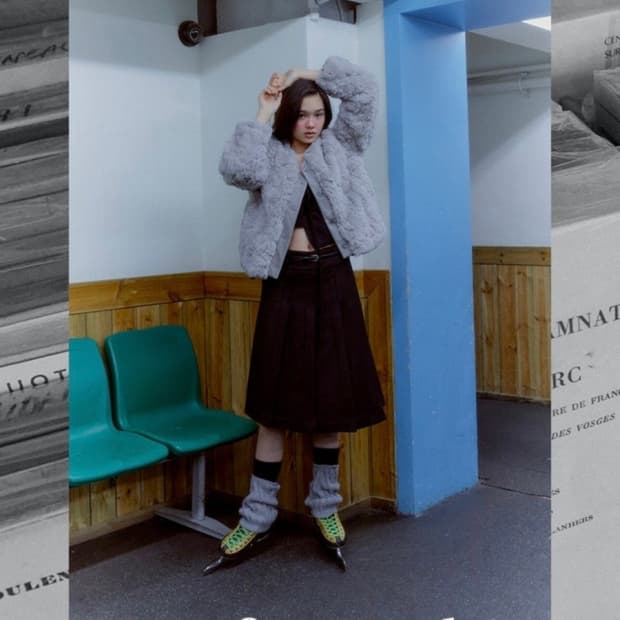 소프트서울 퍼자켓(그레이)