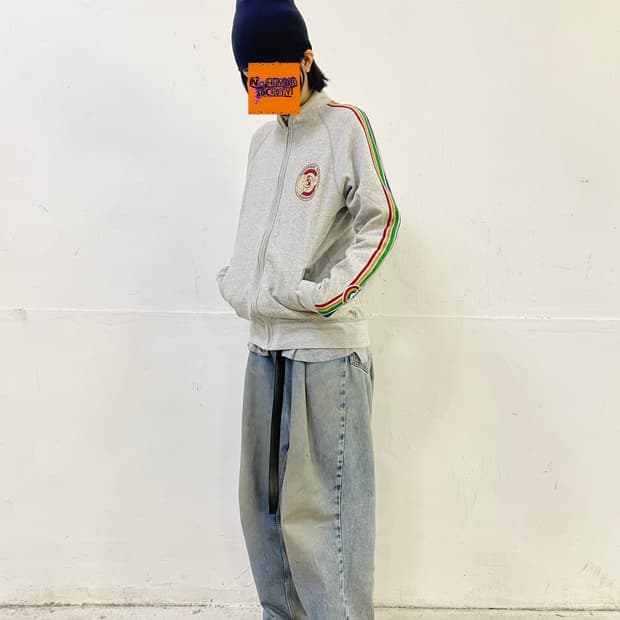 HYSTERIC GLAMOUR 히스걸 그래픽 트랙 집업 