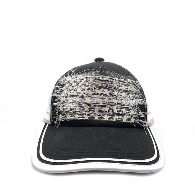 로엔 성조기 메쉬 캡 M