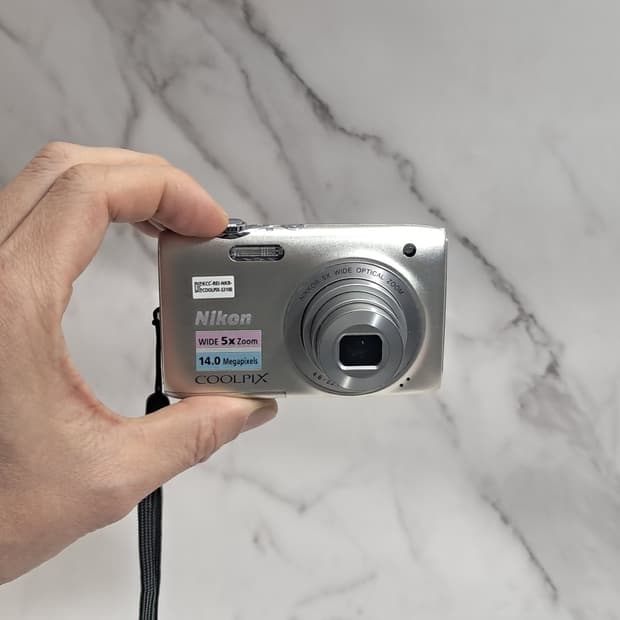 니콘 쿨픽스 s3100 빈티지 디지털 카메라