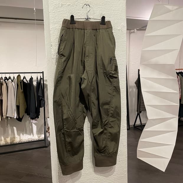 율리우스 18aw 테크 팬츠